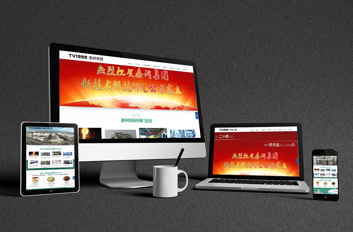 热烈庆贺泰阀集团网站正式开通